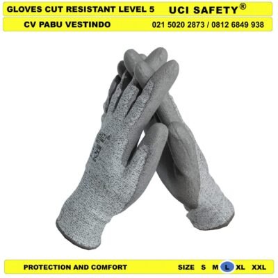 Uci Safety Sarung Tangan En 388 4543 safety Gloves Glove - Gambar 5