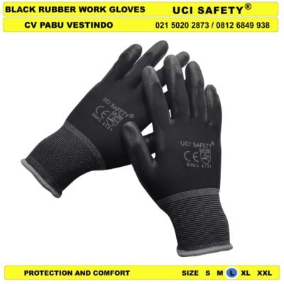 Sarung Tangan Palm Fit Anti Slip Kerja Industri Pabrik Uci Safety