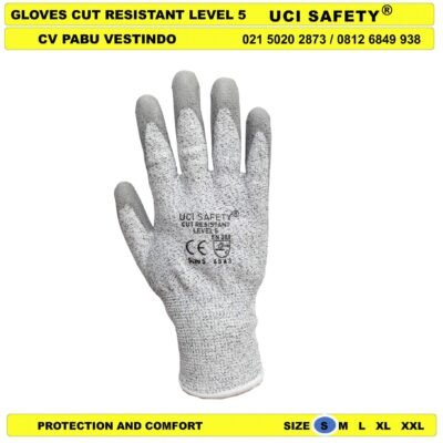 Tebal Coating Karet Nitril Sarung Tangan Ukuran S M L XL XXL Glove