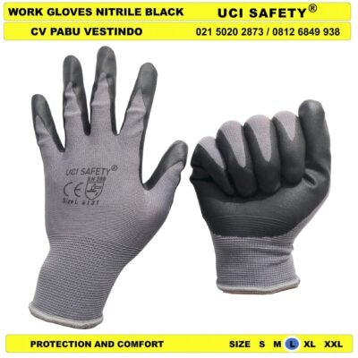 Hitam-Grey Coating Greasy Abu abu-Black Anti Licin