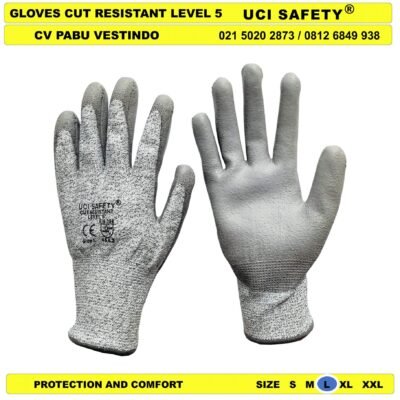 Anti Sayat Sarung Tangan Anti Pisau Potong Bengkel Glove