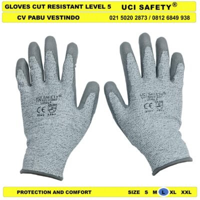 Tukang Hand Gloves Telapak Tangan Anti Slip Glove - Gambar 4