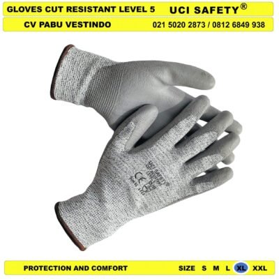 Welding Safety Kerja Pisau Anti Slip Anti Sayat Mekanik Glove
