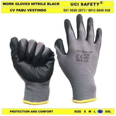 Teknik mesin safety Gloves Uci Safety Pertambangan - Gambar 2