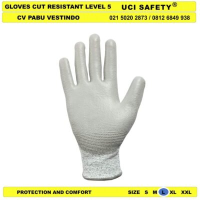 Welding Ukuran S M L XL XXL Sarung Tangan Glove - Gambar 5