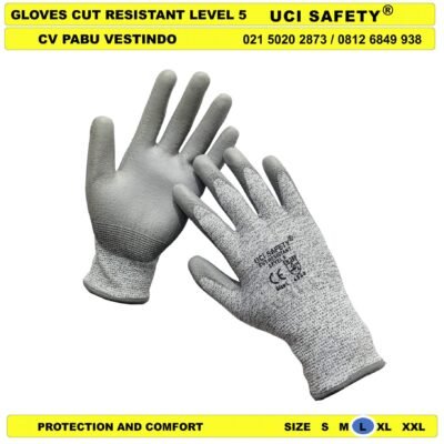 Anti Gores Pabrik Anti Iris Glove - Gambar 2