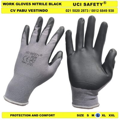 Greasy Uci Safety Proyek engineering Sarung Tangan