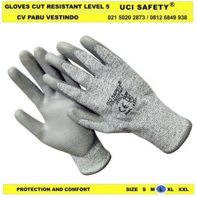 Sarung Tangan Mekanik Hand Gloves Proyek Safety Kerja Glove