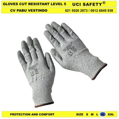 Anti Iris Sarung Tangan En 388 4543 Glove - Gambar 3