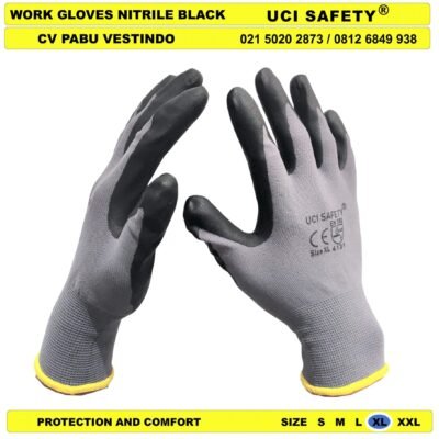 Anti Slip engineering Abu abu-Black Safety Kerja - Gambar 2
