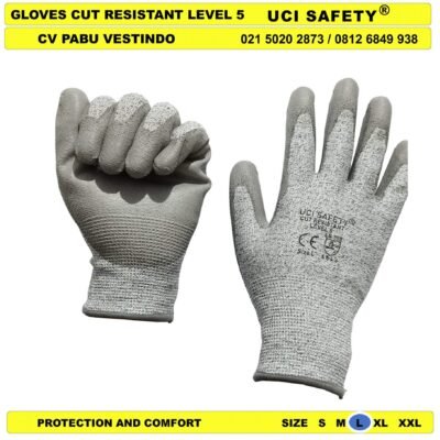 Tukang Pengaman kerja Cutting Glove - Gambar 4