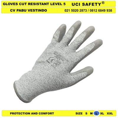 Welding Safety Kerja Pisau Glove - Gambar 4