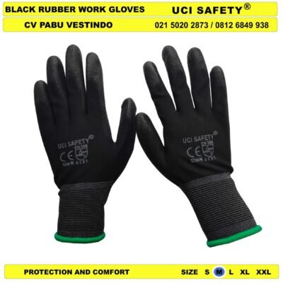 Sarung Tangan Security Satpam Polyurethane - Gambar 4