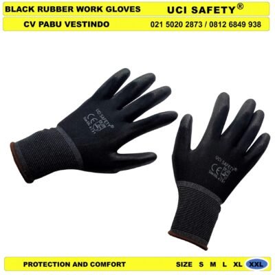Uci Safety Sarung Tangan Kerja Industri Pabrik Polyurethane - Gambar 4