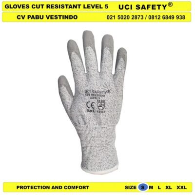 Telapak Tangan Uci Safety Anti Sayat Berkebun Glove