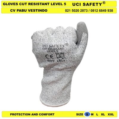 Tukang Pengaman kerja Cutting Glove