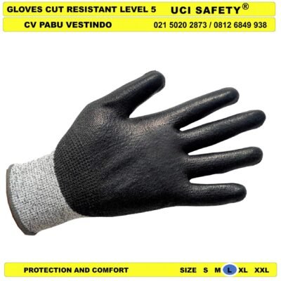Sarung Tangan Hppe Cutting Glove