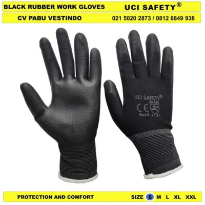 Sarung Tangan Industri Pabrik Uci Safety Anti Slip Hand Gloves
