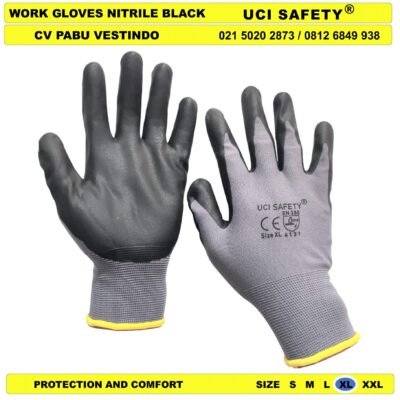 Tukang Work Proyek Nylon Sarung Tangan Uci Safety