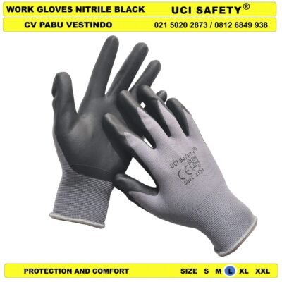 Teknik mesin Electrical Greasy Work Sarung Tangan Security - Gambar 3