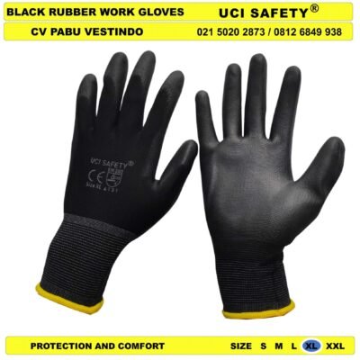 Uci Safety Sarung Tangan Berkebun Polyurethane Safety Gloves - Gambar 5