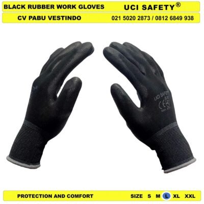 Uci Safety Berkebun Pengaman kerja PU Karet Palm Fit - Gambar 3