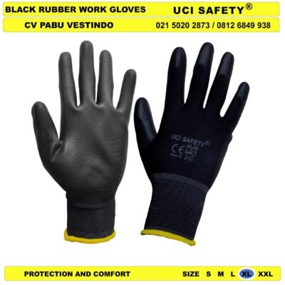 PU Sarung Tangan Safety Gloves otomotif Mekanik Bengkel Montir Motor Palmfit