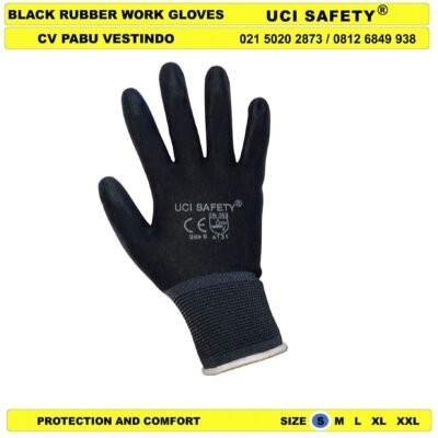 Bahan Nylon Polyester Packing Security Satpam Dilapisi Karet Uci Safety - Gambar 5