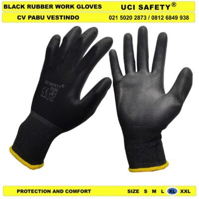 Uci Safety Sarung Tangan Proyek Tukang Bagunan Berkebun Safety Gloves