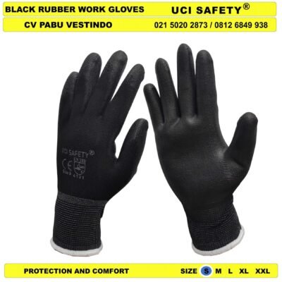 Coating Karet Bahan Nylon Polyester Industri Pabrik Kerja Pengaman kerja Proyek Tukang Bagunan - Gambar 4