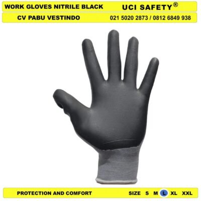 Berkebun Mekanik Bengkel Tukang safety Gloves - Gambar 4