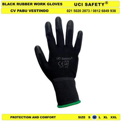 Uci Safety Proyek Tukang Bagunan Anti Slip Packing otomotif Mekanik Bengkel Montir Motor - Gambar 4