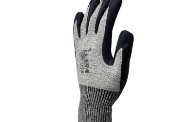 Sarung Tangan Anti Potong Sayat EN 388 4543 Cut Resistant Level 5 Nitril safety Gloves