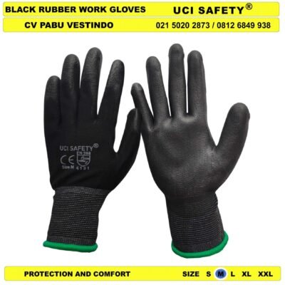 Berkebun Uci Safety Hand Gloves Sarung Tangan Safety Gloves - Gambar 2