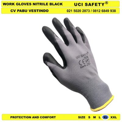 Teknisi Coating safety Gloves Ukuran M L XL Tukang - Gambar 2