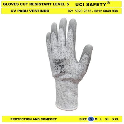 Pisau Kontruksi Sarung Tangan Glove