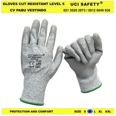 Anti Gores Pisau Sarung Tangan Glove - Gambar 3