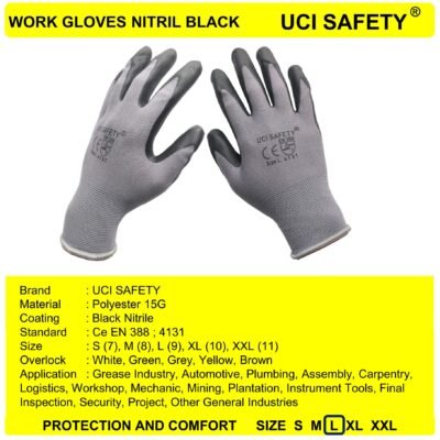 Uci Safety Multitask Security En 388 Bengkel - Gambar 3