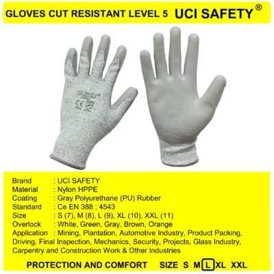 Sarung Tangan Motor Safety Gloves Anti Benda Tajam