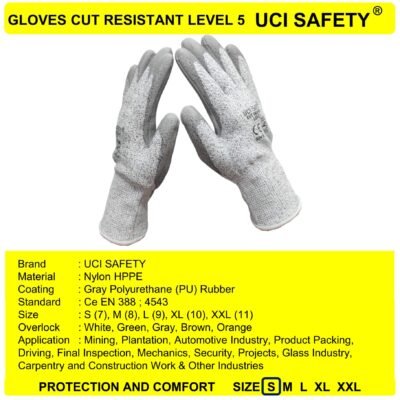 Sarung Tangan Safety Gloves Bengkel Industri