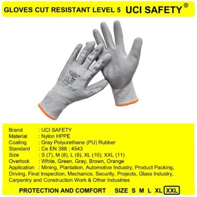 Sarung Tangan Kaca Hand Gloves Mekanik - Gambar 2