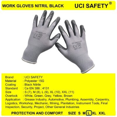 Gloves Anti Licin Multi Purpose Work Safety Gloves