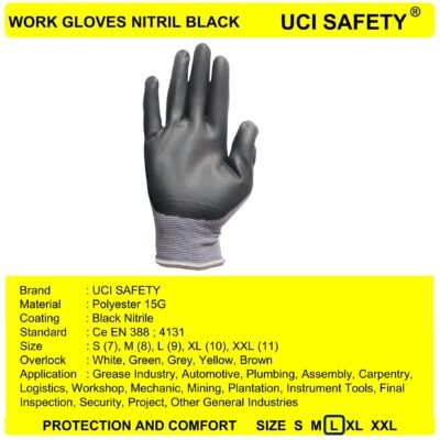 Uci Safety K Hse Bengkel Mechanical Ukuran M L XL