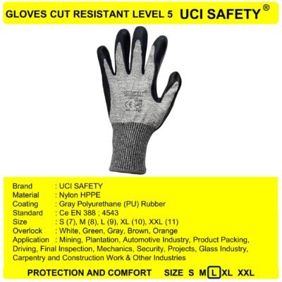 Uci Safety Pabrik Industri Sarung Tangan 4543 - Gambar 4