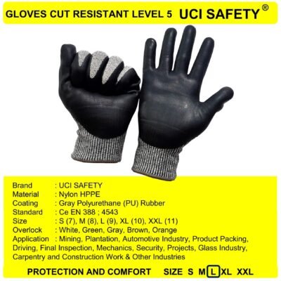 Uci Safety Kontruksi Sarung Tangan 4543