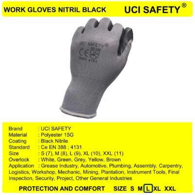 Uci Safety Mekanik Nylon Multitask Security - Gambar 3