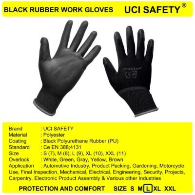 Gloves Berkebun Kerja Anti Slip Proyek - Gambar 4