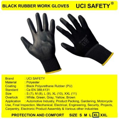Sarung Tangan Polyester Hand Gloves Tukang Bagunan