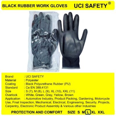 Gloves Hand Gloves Polyester Palm Fit Pabrik