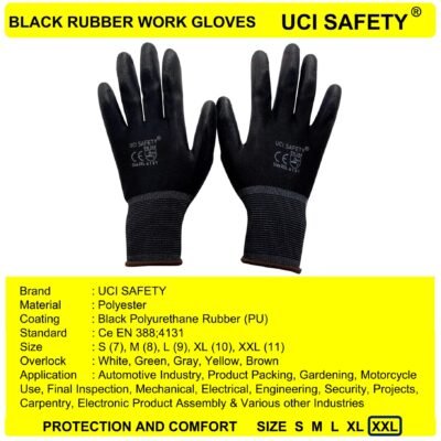Uci Safety Industri Palm Fit Polyurethane Berkebun - Gambar 5
